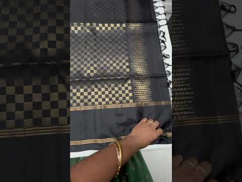 Black - Soft Silk Saree