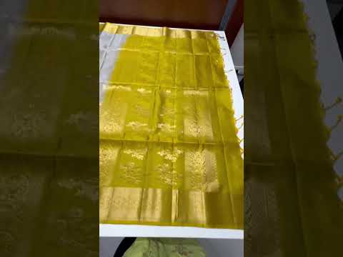 Ivory & Yellow - Kanchi Border Soft Silk Saree