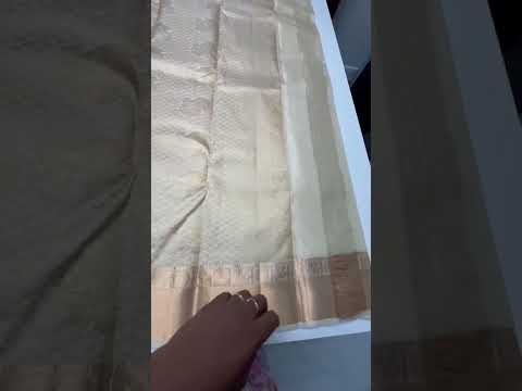 Half White - Kajeevaram Bridal Brocade Soft Silk Saree
