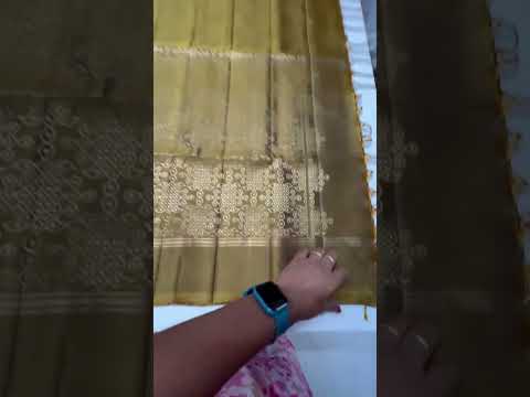 Fenugreek - Kolam Soft Silk Saree