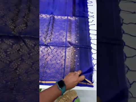 Royal Blue - Soft Silk Saree