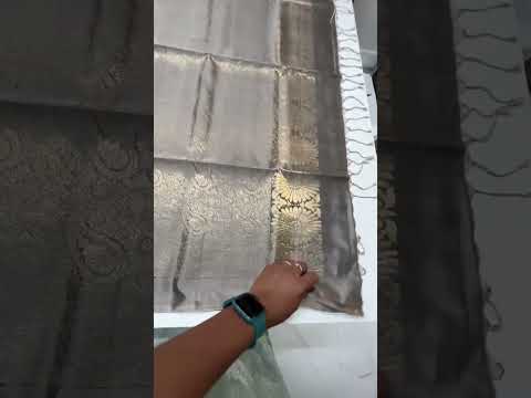 Elephant Grey - Soft Silk Saree