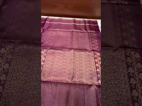 Pink & Plum -  Soft Silk Saree