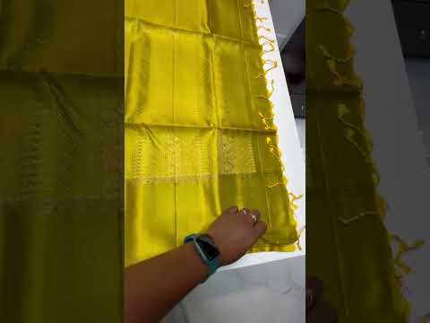 Brown & Yellow - Soft Silk Saree