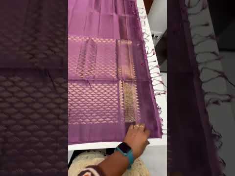 Byzantium violet - Soft Silk Saree