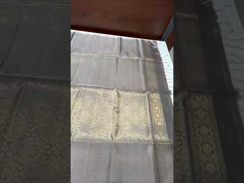 Grey - Soft Silk Saree