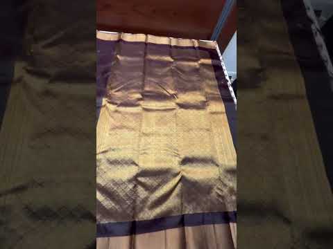 Coffee Brown - Kanchi Border Soft Silk Saree