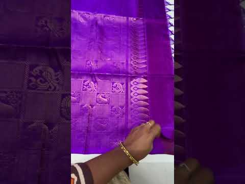 Purple - Soft Silk Saree