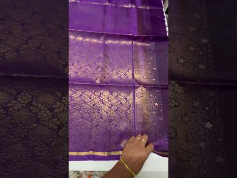 Purple - Soft Silk Saree