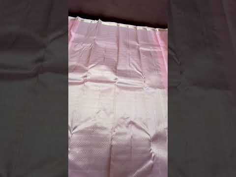 Peach - Kanchi Border Soft Silk Saree