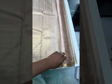 Cream - Kanchi Border Soft Silk Saree