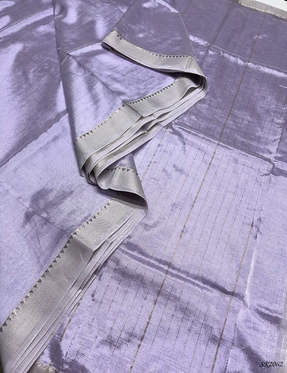 Priwinkle - Mangalagiri Silk Cotton Pallu View