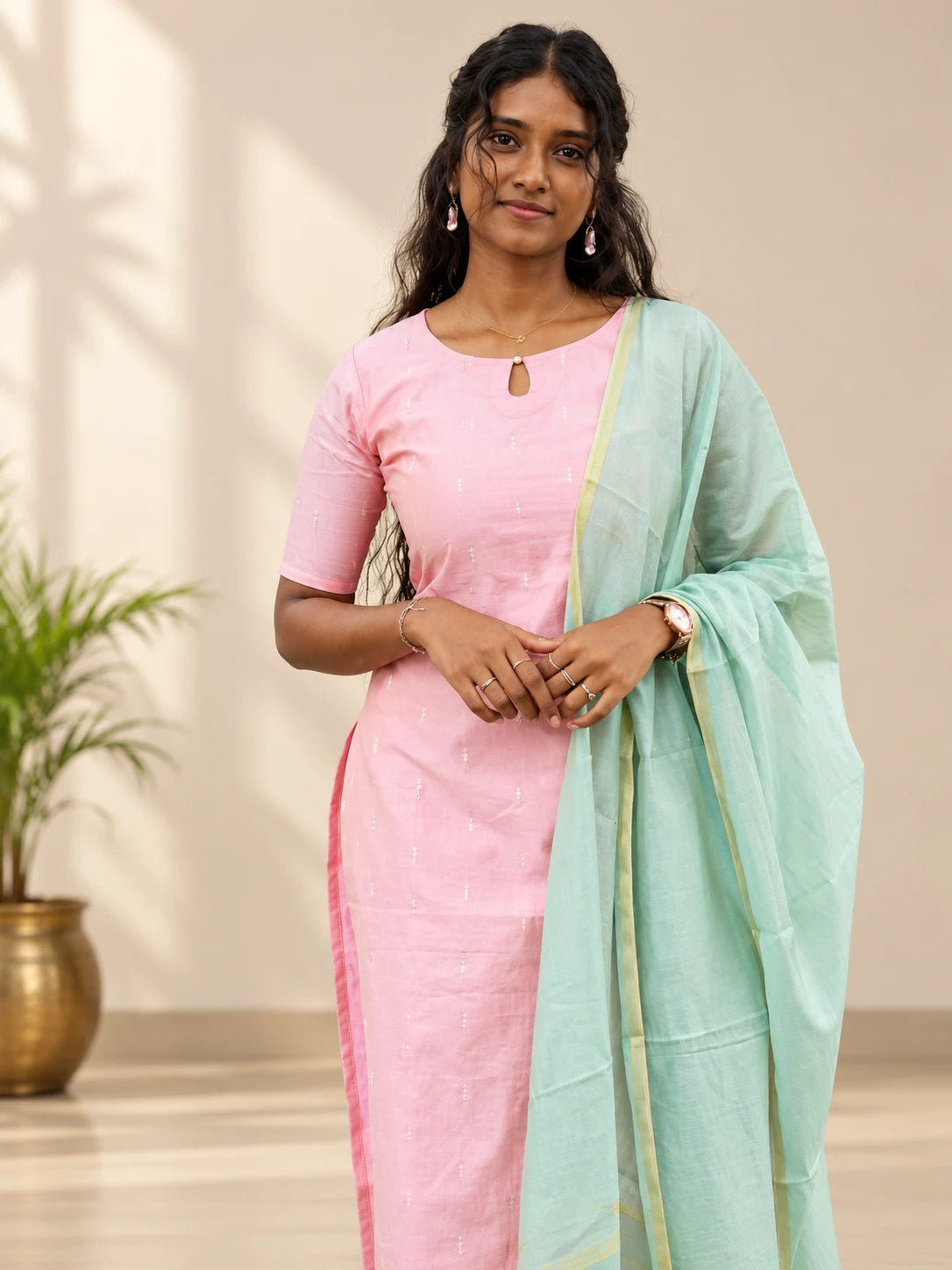 Lotus - Tusshar Silk Salwar Set